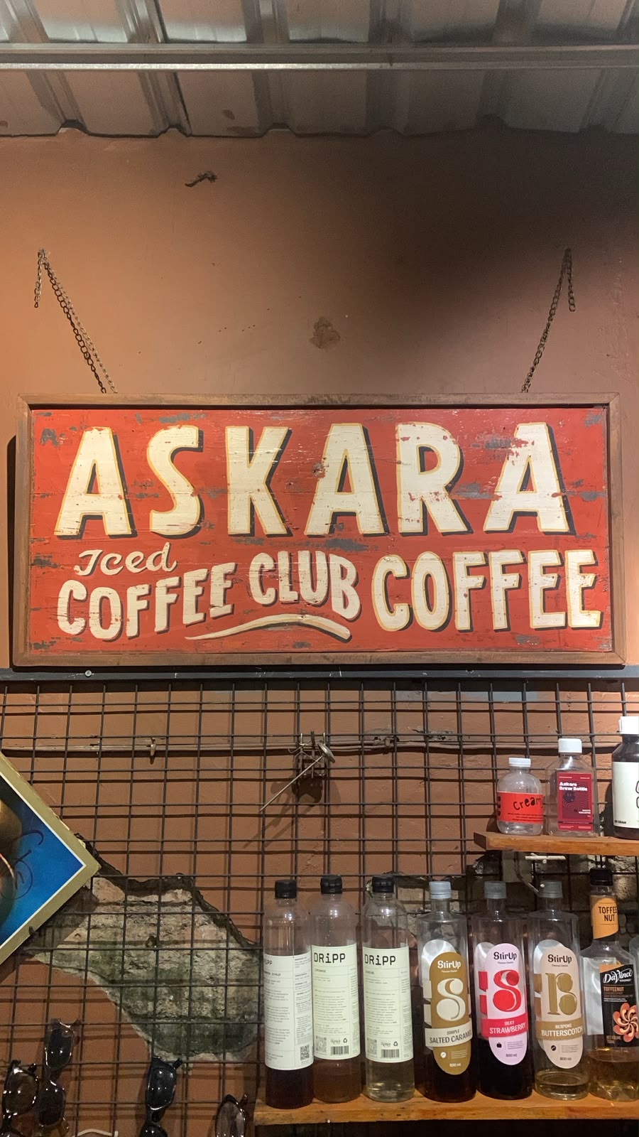 Askara Coffee Sign